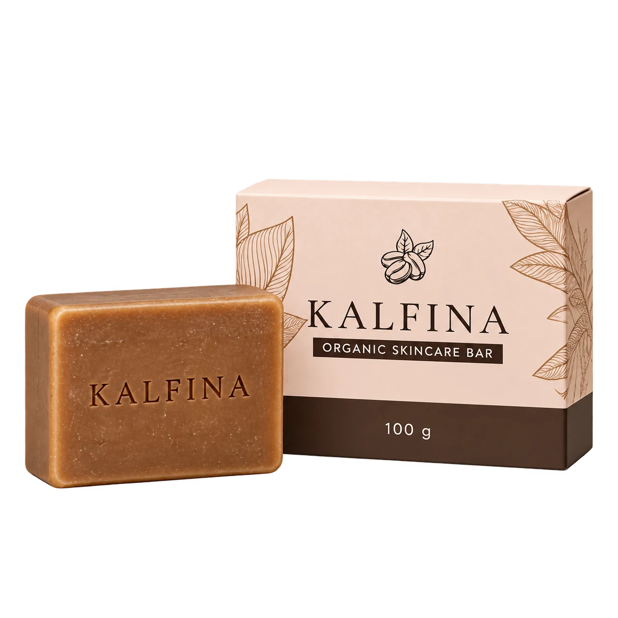 Kalfina bar and packaging
